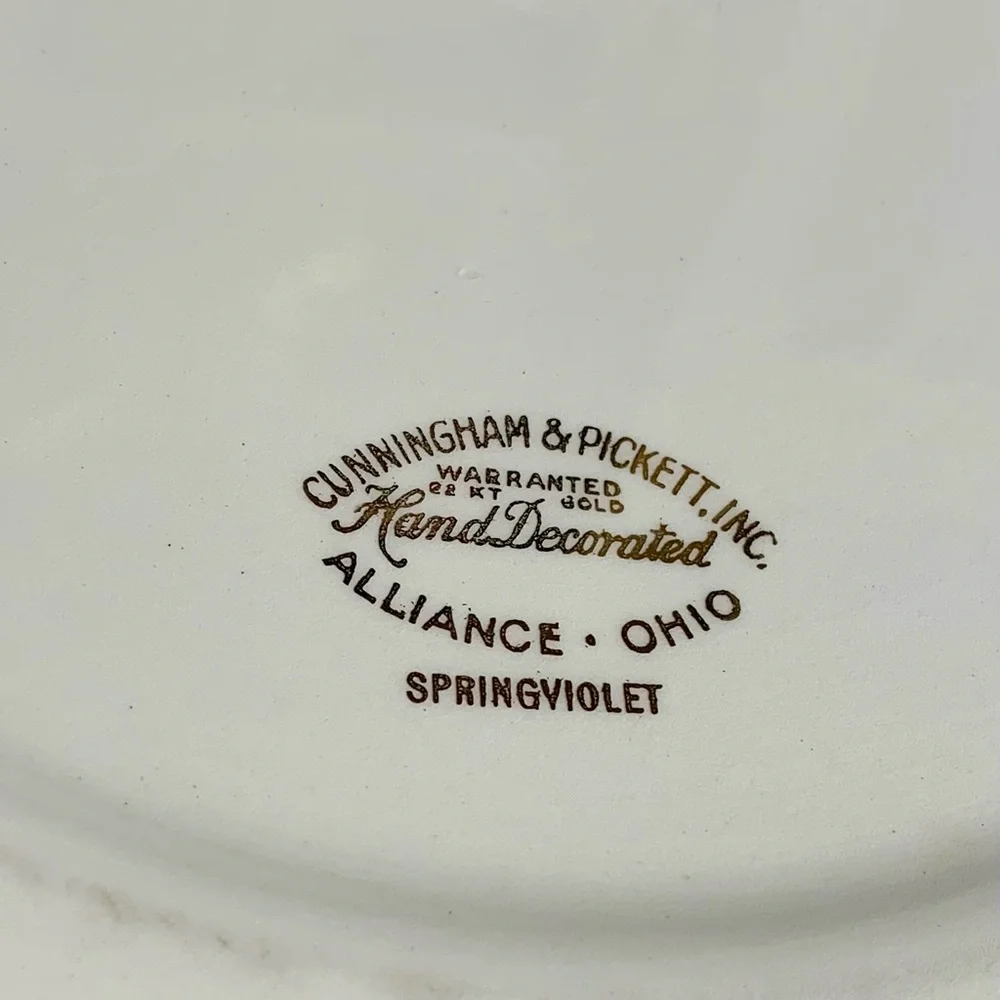 Cunningham & Pickett vintage cunningham